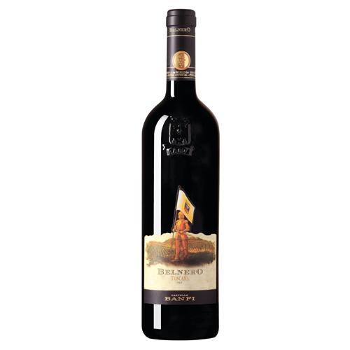 2016 Cast Banfi Belnero (R) Supertuscan Deep Red Italian Wine Delivered