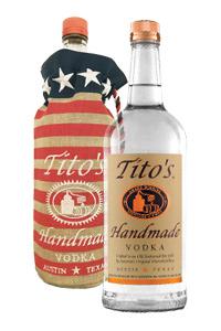 Tito's Handmade Vodka RWB Gift Bag 750 ML