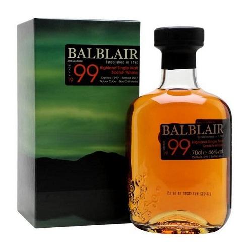 Balblair Scotch Single Malt 1999 750ml