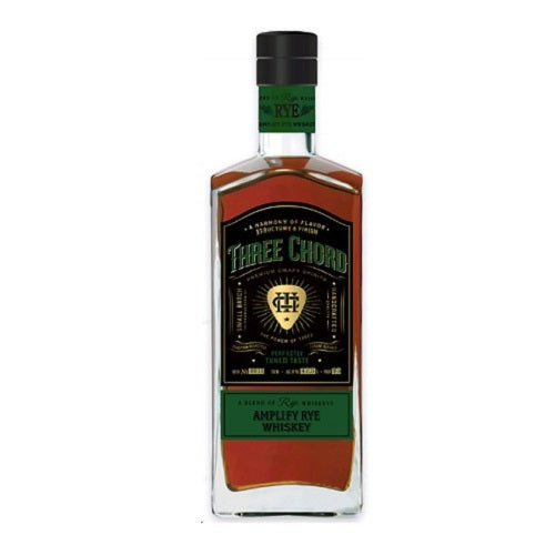 Three Chord Amplify Rye Whiskey 750ml | Alcohol Delivered Direct
